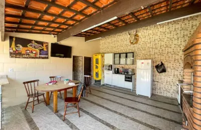 Casa térrea com piscina à venda , 2 quarto(s),   no bairro são josé, 1000 metros da praia, peruíbe-sp