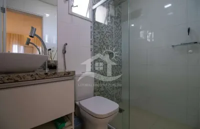 Apartamento amplo à venda , 2 quarto(s),  sendo 1 suíte(s) (edifício jureia) no bairro centro, 450 metros da praia, peruíbe-sp