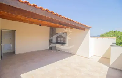 Casa sobreposta / alto à venda , 2 quarto(s),  sendo 1 suíte(s)  no bairro stella maris, 900 metros da praia, peruíbe-sp