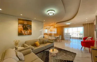 Apartamento amplo à venda com piscina, 3 quarto(s),  sendo 2 suíte(s) (edificio florenville) no bairro centro, 550 metros da praia, peruíbe-sp