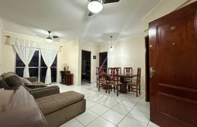 Apartamento amplo à venda , 2 quarto(s),  sendo 1 suíte(s) (edificio atlantico) no bairro três marias, 1000 metros da praia, peruíbe-sp