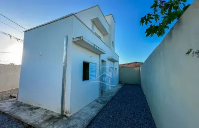 Casa sobrado à venda , 2 quarto(s),  sendo 1 suíte(s)  no bairro cidade nova peruíbe, 1800 metros da praia, peruíbe-sp