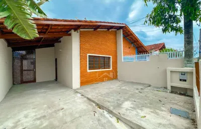 Casa térrea à venda , 3 quarto(s),  sendo 1 suíte(s)  no bairro stella maris, 800 metros da praia, peruíbe-sp