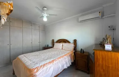 Apartamento alto à venda , 3 quarto(s),  sendo 1 suíte(s) (edifício riviera) no bairro stella maris, 400 metros da praia, peruíbe-sp