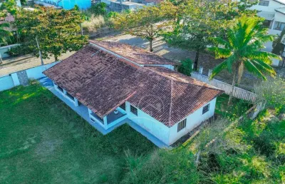 Terreno esquina à venda , ,   no bairro oasis, 100 metros da praia, peruíbe-sp