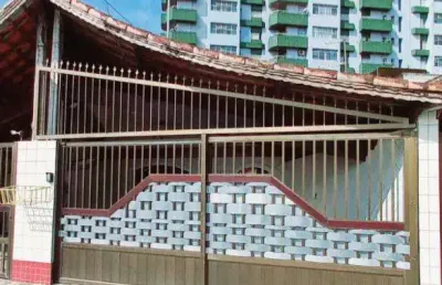 Casa com 2 dormitórios à venda, 56 m² por r$ 410.000 - vila caiçara - praia grande/sp