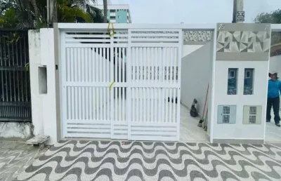 Casa com 2 dormitórios à venda, 50 m² por r$ 460.000 - jardim real - praia grande/sp