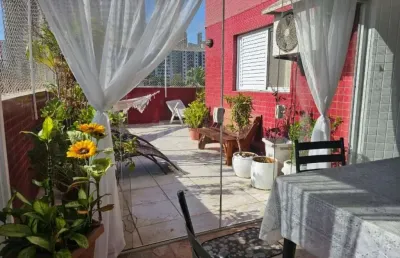 Apartamento porteira fechada - mobiliado e planejado no canto do forte, praia grande