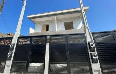 Casa com 2 dormitórios à venda, 63 m² por r$ 385.000 - mirim - praia grande/sp
