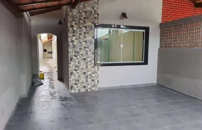 Casa com 2 dormitórios à venda, 74 m² por r$ 470.000,00 - caiçara - praia grande/sp