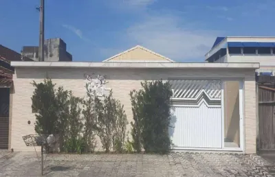 Casa com 3 dormitórios à venda, 141 m² por r$ 750.000,00 - mirim - praia grande/sp