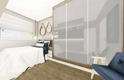 Apartamento de 1 dormitório com 1 vaga de garagem no caiçara!!!