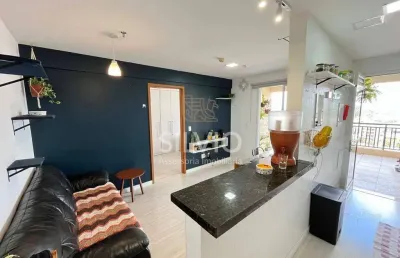 Apartamento de 1 quarto com lazer completo no residencial  taguálife