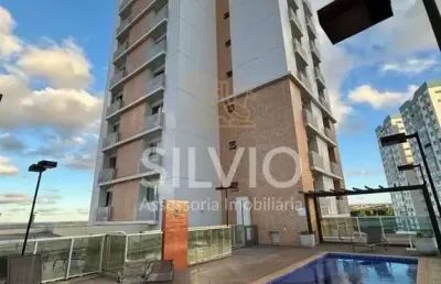 Apartamento 1 quarto no residencial vintage manacá águas claras sul – andar alto, vaga coberta