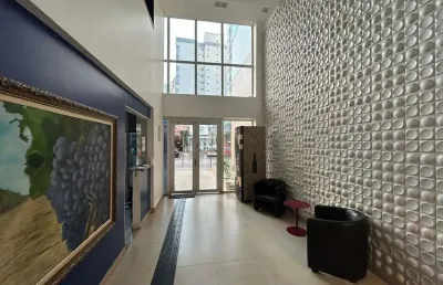 Apartamento 1 quarto no residencial vintage manacá águas claras sul – andar alto, vaga coberta