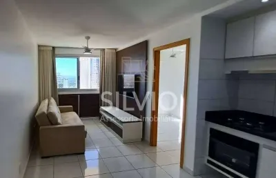 Apartamento 1 quarto mobiliado para locação | águas claras – próximo à estação concessionárias