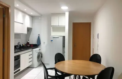 Apartamento 1 quarto mobiliado para locação | águas claras – próximo à estação concessionárias