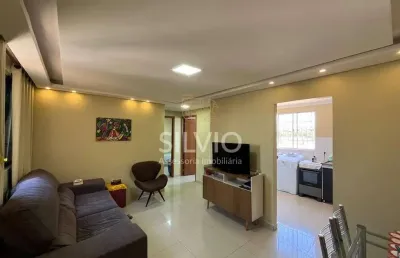 Oportunidade lindo apartamento 02 quartos residencial novo horizonte porcelanato e vaga de garagem coberta