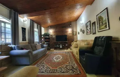 Casa estilo colonial em condomínio na sha 04 - arniqueiras -  chácara 08