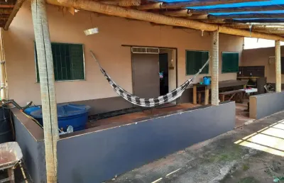 Chácara condomínio fechado,miranda 800 m2  casa, 2 quartos, quintal plantado