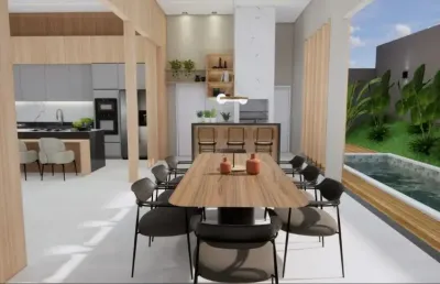 Casa em condomínio fechado com 3 quartos à venda na Avenida Floriano Peixoto, 7010, Granja Marileusa, Uberlândia