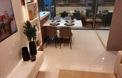 Lindo apto pronto pra morar 2/4 com suíte v.gourmet 2 vagas