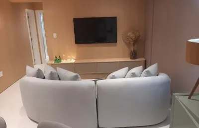 Apto santa mônica com 110 m2, 3 quartos sendo 1 suíte, varanda gourmet
