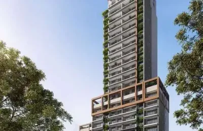 Galeria sp | construtora cambur | construção | 48 metros | 02 dormitórios | varanda | suíte | 01 vaga