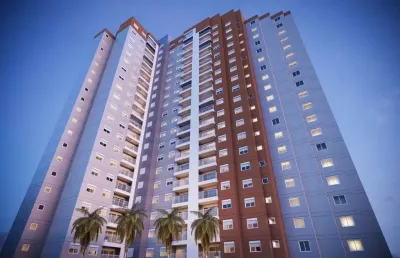 Safira condomínio clube | construtora bb empreendimentos | 44 metros | 02 dormitórios | 01 vaga