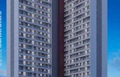 Hype style | construtora econ | construção | 30 metros | 01 dormitório | com varanda | sem vaga
