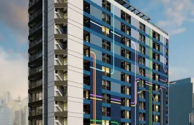 Nurban santa cecilia | construtora nurban | construção | 24 metros | studios | com varanda | sem vaga