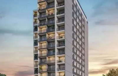 Hello higienópolis | construtora tibério | pronto | 24 metros | sem varanda e vaga