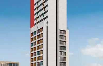 Nurban liberdade | construtora vita urbana | construção | 33 metros | 02 dormitórios | varanda | sem vaga