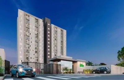 Life residencial | construtora longitude | construção | 41 metros | 02 dormitórios | varanda | 01 vaga