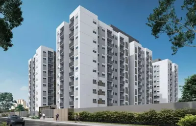 Vibra jardim marajoara | construtora vibra | 40 metros | 02 dormitórios | com varanda | 01 vaga