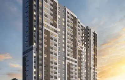25 h by living | construtora living | construção | 37 metros | 02 dormitórios | com varanda | sem vaga