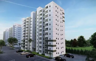 Residencial monet | construtora sousa araújo | construção | 46 metros | 02 dormitórios | varanda | sem vaga