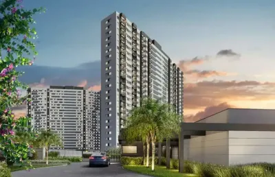 Mérito guarulhos | construtora cury | construção | 37 metros | 02 dormitórios | com varanda | 01 vaga