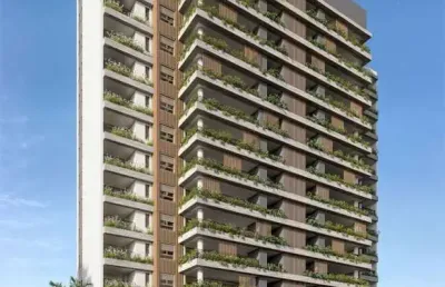 Panorama skyline | construtora sinco | construção | 248 metros | 04 suítes | hall privativo | 04 vagas
