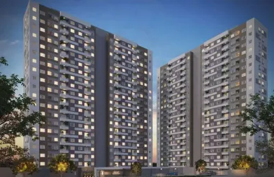 Smart bonsucesso | construtora smart | construção | 36 metros | 02 dormitórios | com varanda | 01 vaga