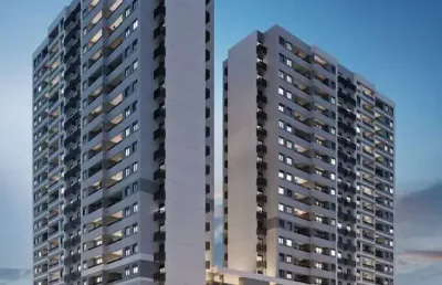 Signature barra funda residence riva | construção | 45 metros | 02 dormitórios | suíte | varanda | sem vaga