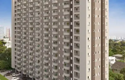 Jardins de leiria | construtora minerva | construção | 27 metros | 01 dormitório | com varanda | sem vaga