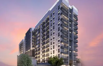Tãone vila mariana | construtora vinx | construção | 43 metros | 02 dormitórios | com varanda | sem vaga