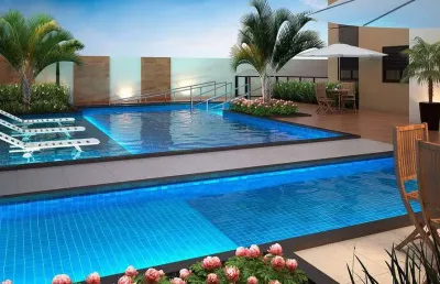 Residencial arboreto | construtiva engenharia | construção | 33 metros | 01 dormitório | com varanda | sem vaga