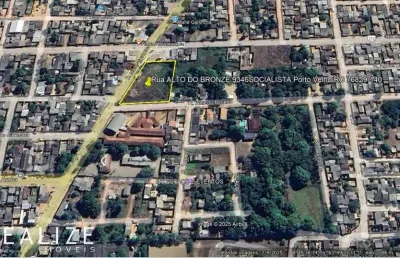 Terreno à venda no socialista, porto velho  por r$ 2.685.270
