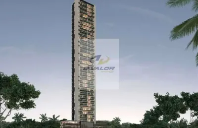 Vendo apartamentos com vista mar, de 83 m2, varanda, sala p/ 2 ambientes, 3 quartos com 2 suítes e 2 vagas