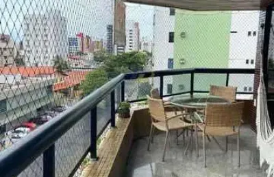 Vendo apartamento de luxo no bairro de manaíra, localizado a poucos metros do mar, 3 suítes + hidromassagem