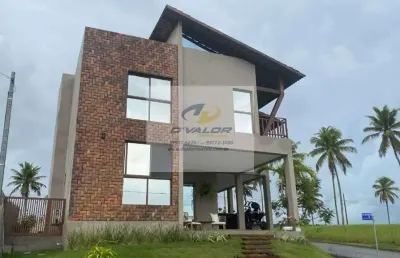 Vendo casa em condomínio fechado, no conde com 300 m², 5 quartos sendo 3 suítes