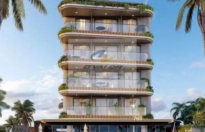 Vendo flats a beira-mar de manaíra de 22,38m² à 40,57m²
