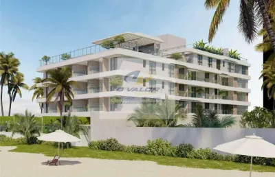 Vendo apartamentos, pé na areia, que variam de 62m² a 278m²